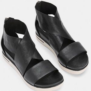 Eileen Fisher sport leather sneaker sandal